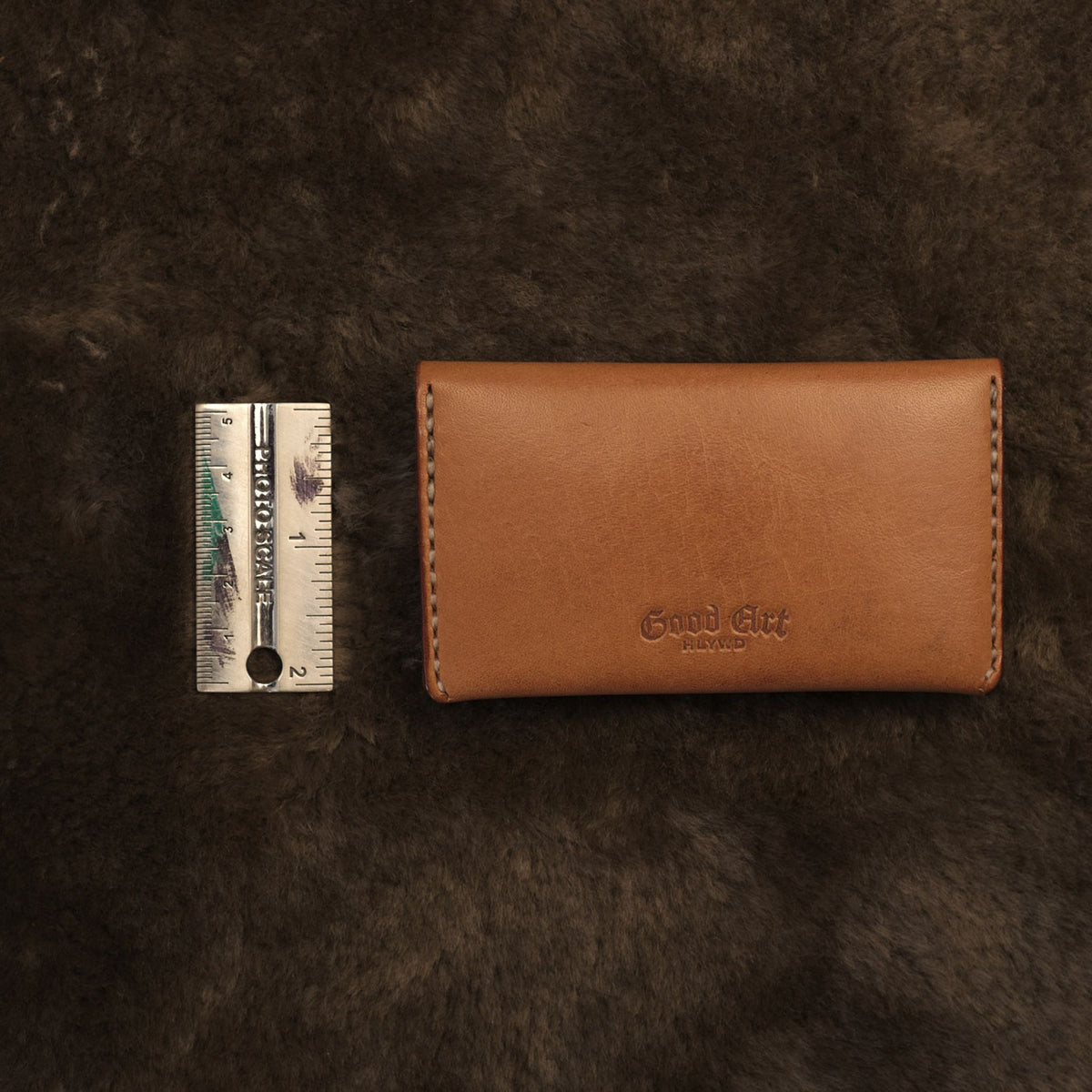 Tan Credit Card Wallet