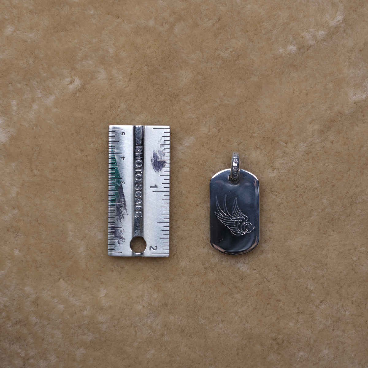 Sparrow Dog Tag