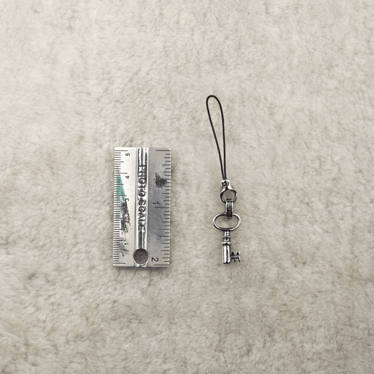 Skeleton Key Phone Charm