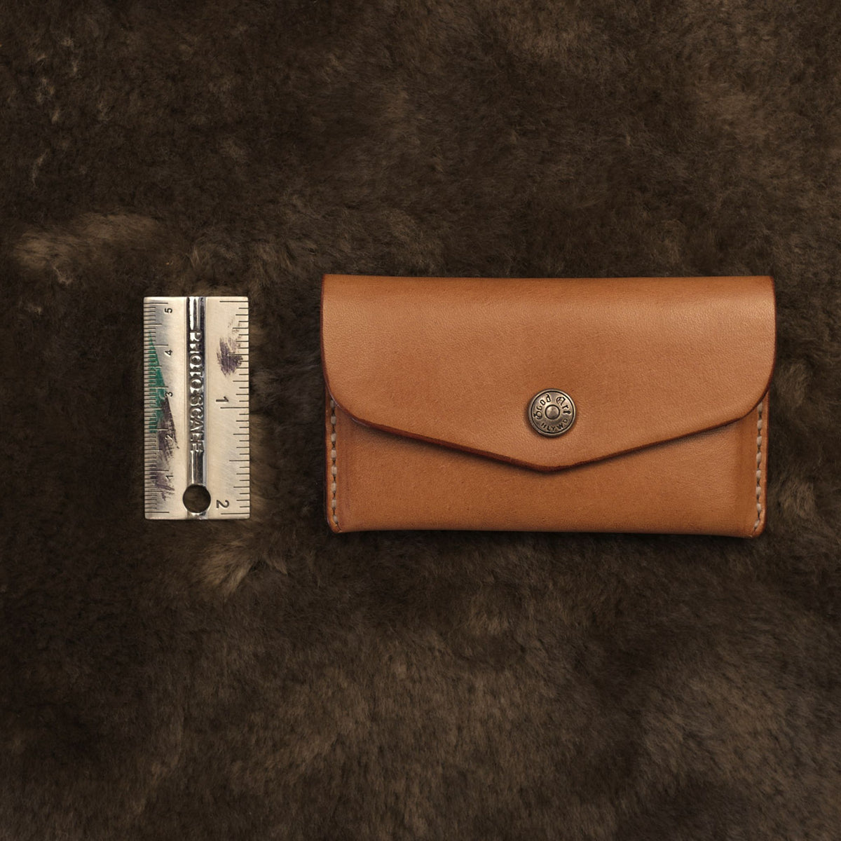 Tan Credit Card Wallet