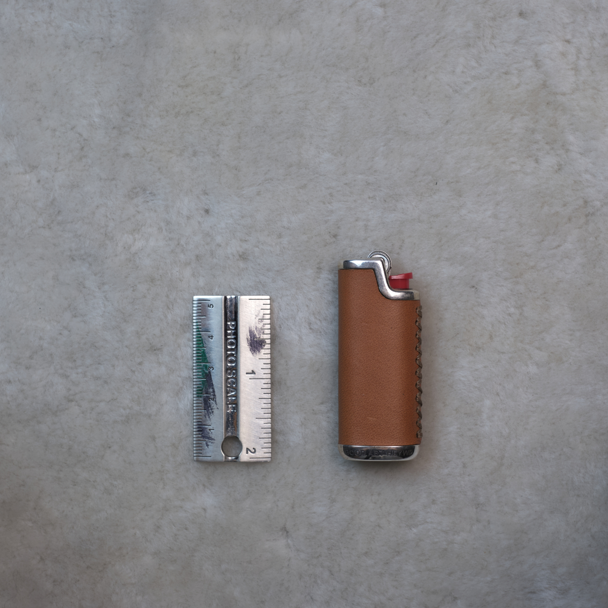 Tan Leather Mini BIC®
