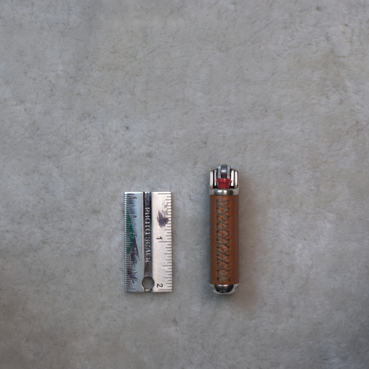 Tan Leather Mini BIC®